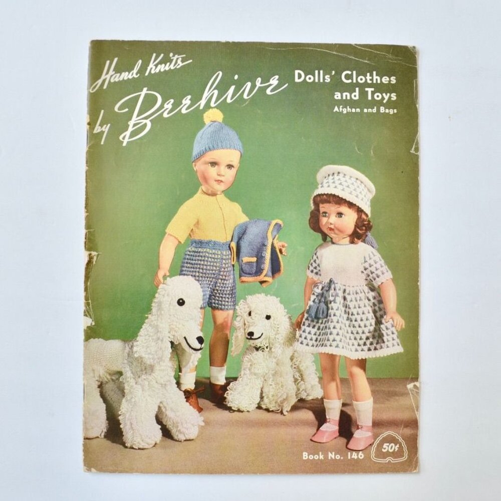 Hand Knits by Beehive Doll's Clothes and Toys #146 1951